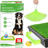 ALWZ-RDY Pet Loo liner con almohadillas absorbentes para líquidos.