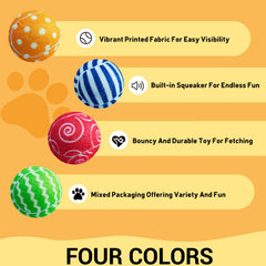 Bola AMA SPORT de colores brillantes para facilitar la localización.