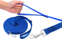AmaGood correa larga azul para caminatas y camping, 20 pies, seguridad al aire libre.