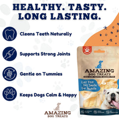 Amazing Dog Treats empaque de 25 unidades facilita la compra familiar