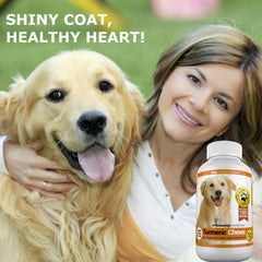 Amazing Nutritionals curcuma para perros, masticables sabor hígado de res, apetitosos para comer