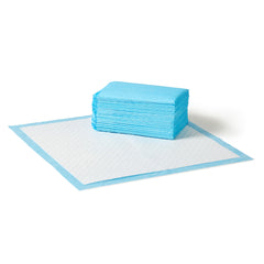 Almohadilla absorbente para perros Amazon Basics, entrenamiento de cachorros, 24x23 pulgadas, secado rápido.