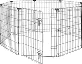 Amazon Basics jaula de ejercicio para perros octogonal y portátil para casa.