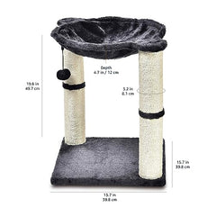 Amazon Basics postes rasca para gatos, ayuda a afilar uñas y proteger mobiliario.
