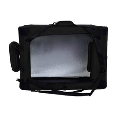 Paneles ventilados en transportín Amazon Basics para mejor aire