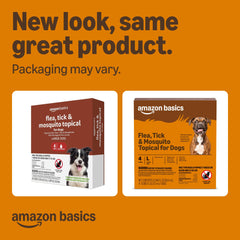 Amazon Basics elimina pulgas y garrapatas en 24 horas en perros grandes.