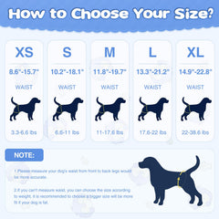 Ambreview pañales para perro femenino suave y absorbente para mayor sequedad nocturna