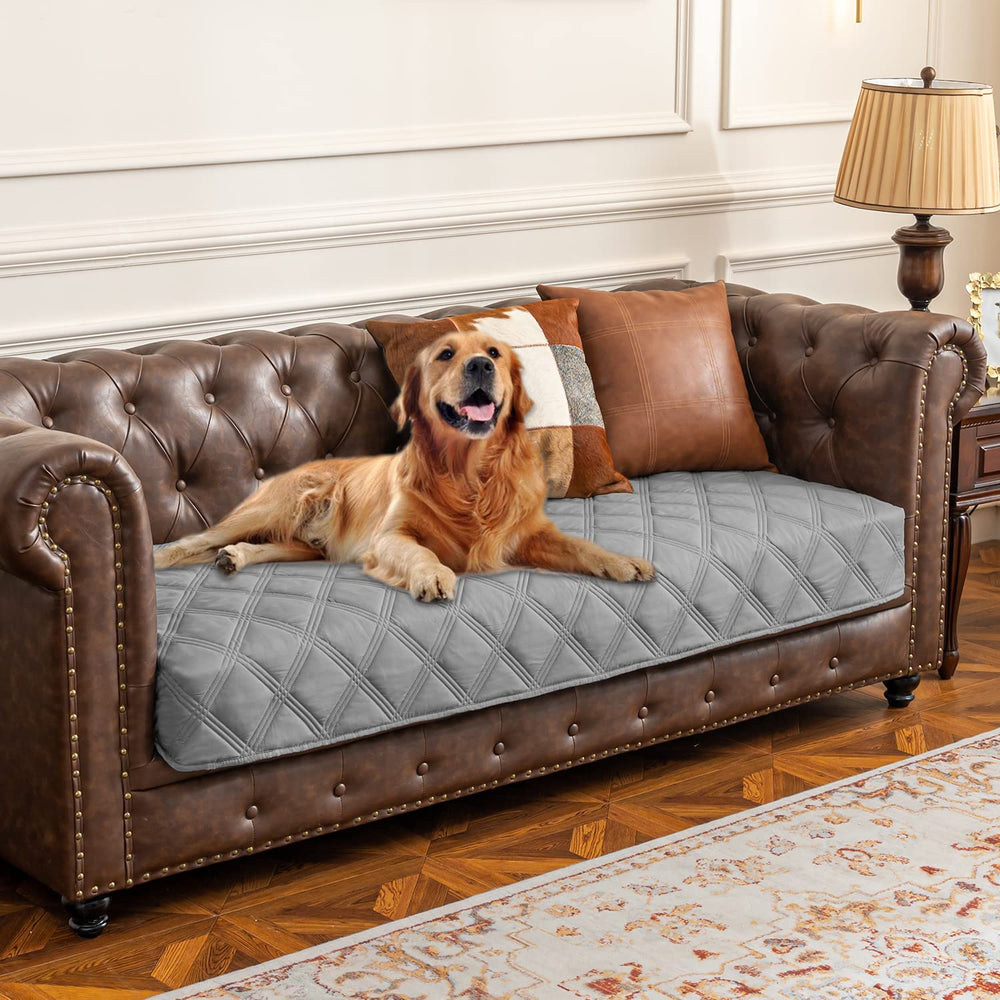 Ameritex funda impermeable para cama de perro protege muebles