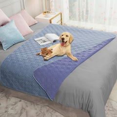 Ameritex funda impermeable para sofá protegiendo el mueble.