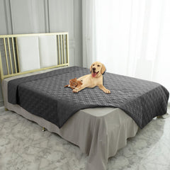 Manta impermeable Ameritex reversible para sofá, protege tus muebles y reduce manchas.