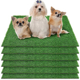 Almohadillas Amylove de césped artificial 14x18 para entrenamiento de perros.