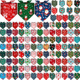 Bandana Amylove con diseños de Navidad y San Patricio, ideal para fotos festivas.