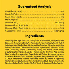 Animals Like Us RawMix50 higado de cordero liofilizado, fuente de proteína para perros activos