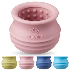 Animire Juguete dispensador de golosinas: rompecabezas interactivo para mantener a tu perro entretenido.