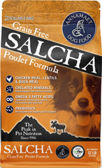 Annamaet Salcha bolsa 12 lb con croquetas de pollo y pato para perros