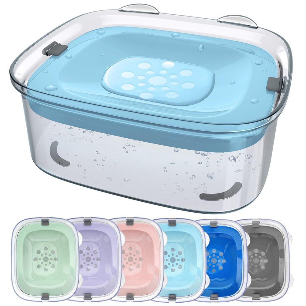 AONKEY tazón para perros 3L sin salpicaduras, reduce recargas diarias.