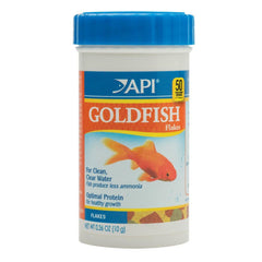 API Copos para Peces Dorados: ingredientes clave (spirulina, menhaden, calamares) para colores vivos
