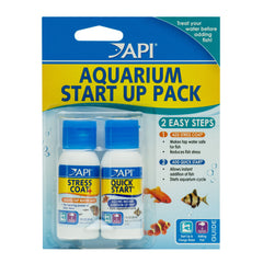 API pack de inicio para acuario con dos botellas de acondicionador