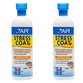 API Stress Coat: bote de 16 oz para acuarios, reduce estrés y repara tejido dañado de peces.