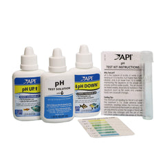 Tarjeta de colores de API para lectura de pH rápida