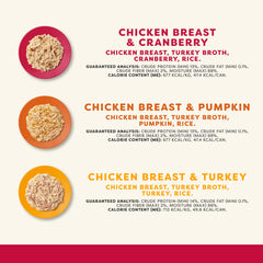 Applaws: lata de pollo con pechuga y calabaza, sabor natural y digestión suave.