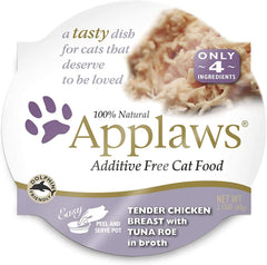 Selección de 6 sabores en Applaws Layers para gatos curiosos