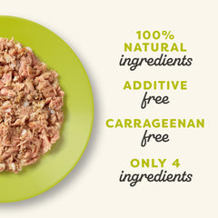 Proteína real de atún de Applaws para satisfacer el apetito natural.