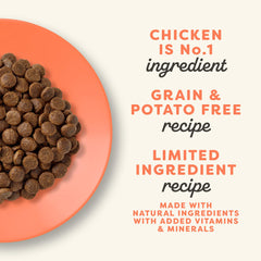 Applaws alimento seco para gatos con probióticos para salud intestinal.