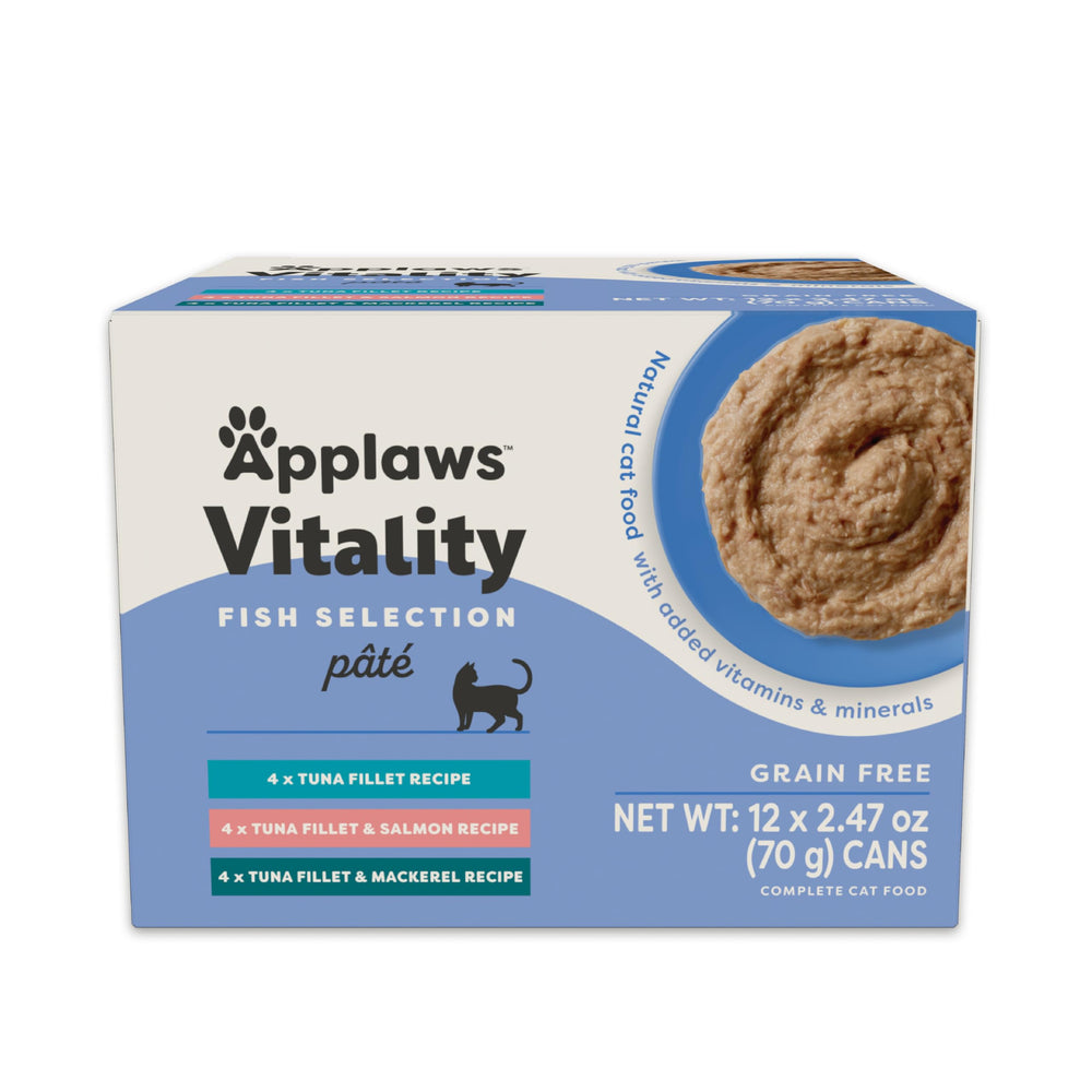 Applaws Vitality Paté en lata: textura cremosa para una comida completa.