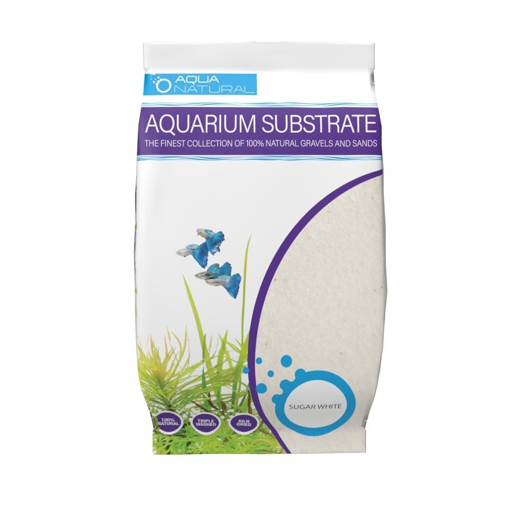 Aqua Natural Aragonita, arena para acuario africano, ayuda a equilibrar el sustrato.