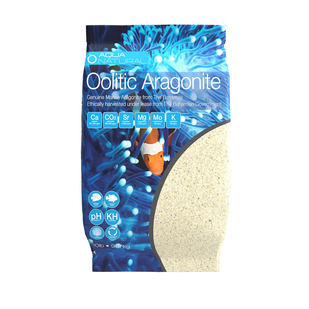 Aqua Natural aragonita oolítica: arena para acuario