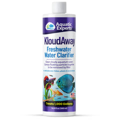 KloudAway de Aquatic Experts, clarificador para acuario en botella mejora claridad