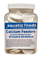 Discos calcio Aquatic Foods Inc. para gambas, mejoran color y nutrición