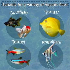 Aquatic Foods Inc. wafers 4 tipos: opción versátil para acuarios mixtos.