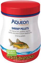 Aqueon gránulos para camarones en empaque 2, alimento de fondo con colores vivos