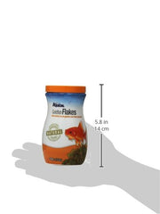Aqueon Hojuelas para pez dorado, alimentacion en superficie sin ensuciar el agua.