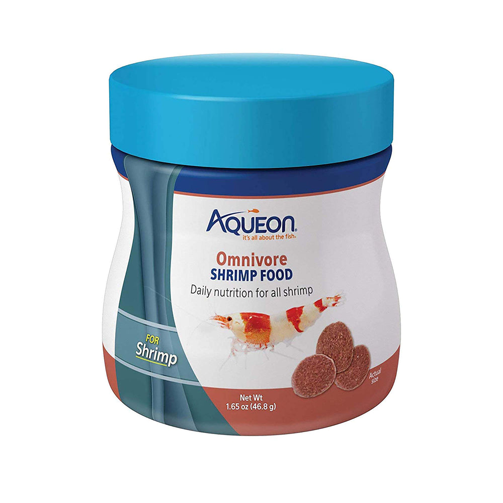 Aqueon Omnívoro Discos para gambas Crystal, realza color y crecimiento suave