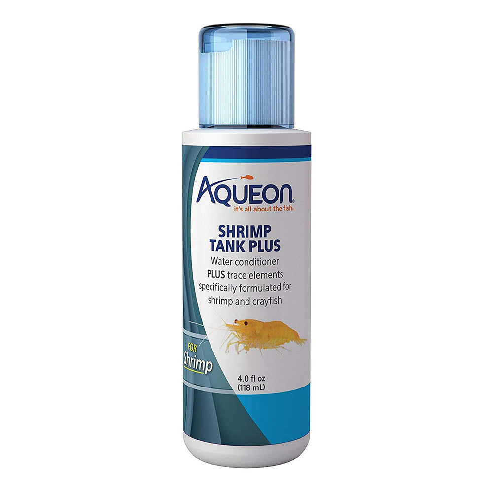 Aqueon Shrimp Tank Plus con bote-dosis-5ml para acondicionar agua