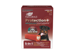 ARK NATURALS Protection+ bocado dental con centro de pasta para limpieza diaria.