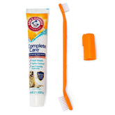 Arm & Hammer kit dental para perros, empaque visible facilita la rutina de higiene diaria.
