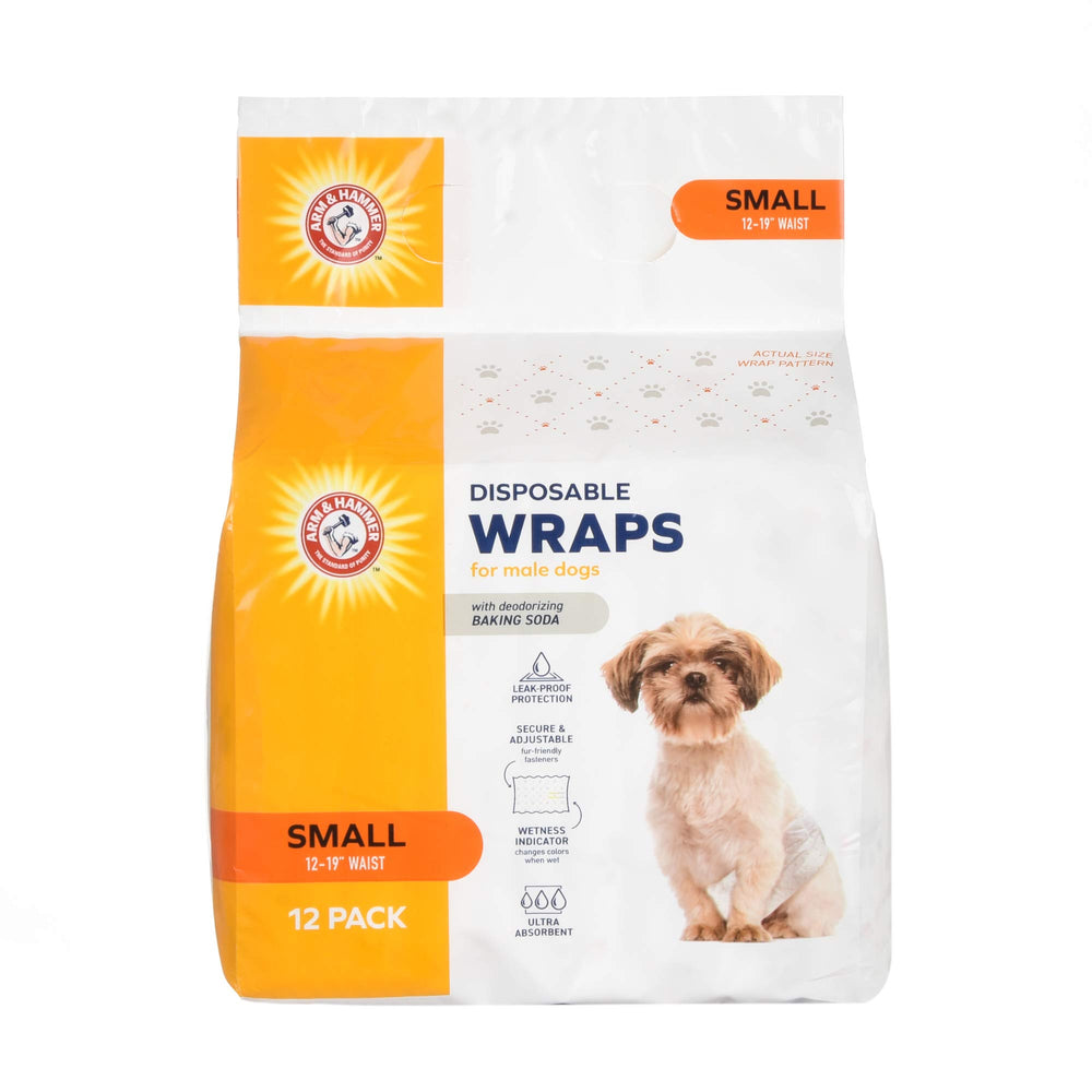 Arm & Hammer Bandas para Macho Pequeño con ajuste de cintura y comodidad.