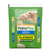 Arm & Hammer Feline Pine Platinum 18 lb, arena para gatos fácil de almacenar