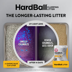 ARM & HAMMER Hardball polvo-bajo para una experiencia más limpia