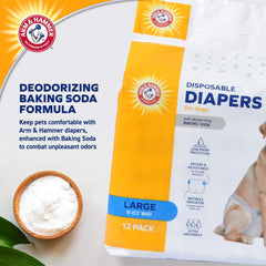 Arm & Hammer para mascotas: ajuste cómodo y seguro para perro hembra.