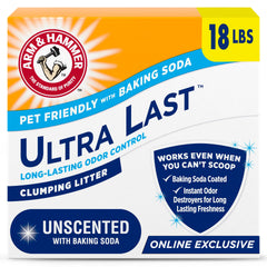 ARM & HAMMER Ultra Last: aglomerante eficiente para un arenero limpio y rápido