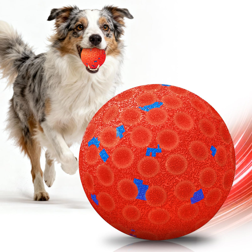 AronYada bola interactiva resistente a mordidas para perros, juego seguro y duradero.