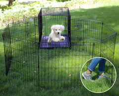 Artmeer Playpen configuración flexible con clips para adaptar el espacio