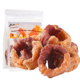 ASMPET donut batata dulce con pollo y pato, snack sabroso para perros
