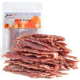 ASMPET jerky-pato-100-real, snack proteico para perros activos.