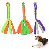 ASOCEA 3-pack Juguete de cuerda para perros, ideal para morder y jugar